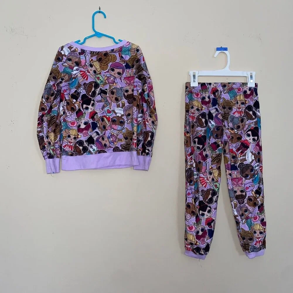 Lol Doll Two Piece Pajamas Set